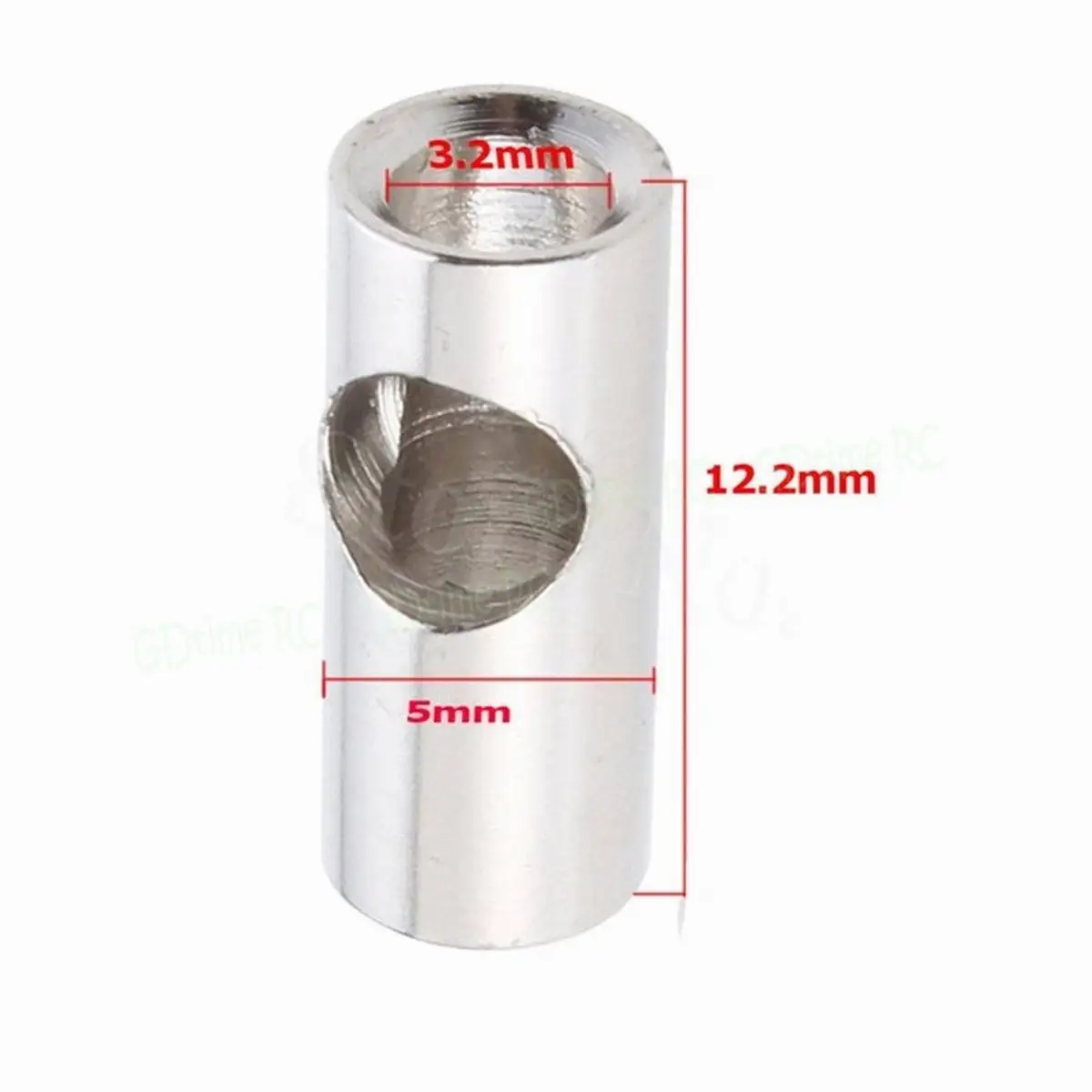 5pcs Adapter 3.17mm to 5mm Motor Conversion  Stainless Steel Gear Adapter for RC FPV Quadcopter Drone UAV Boat Car Helicopter