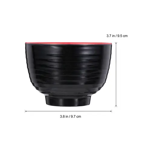 st japanskt lock liten skål misoskål liten soppskål varm gryta kryddskål varm gryta japansk misosoppskål 10 best sales misosoppa skål - №6