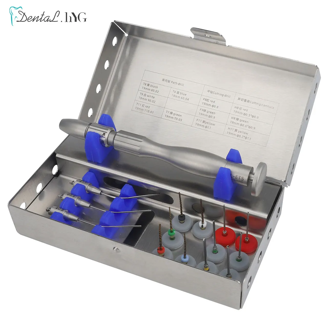 Dental Endodontic Endo File Removal System Kit / Endo Broken File Removal Instrument Set Root Canal File Extractor for Clinic