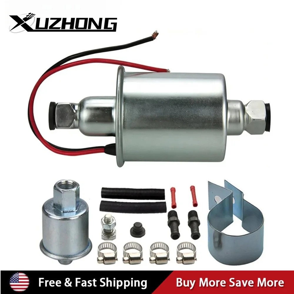 

Gas Diesel Fuel Pump 5-9 PSI 12V Universal High Pressure E8012S For Vehicle Trucks