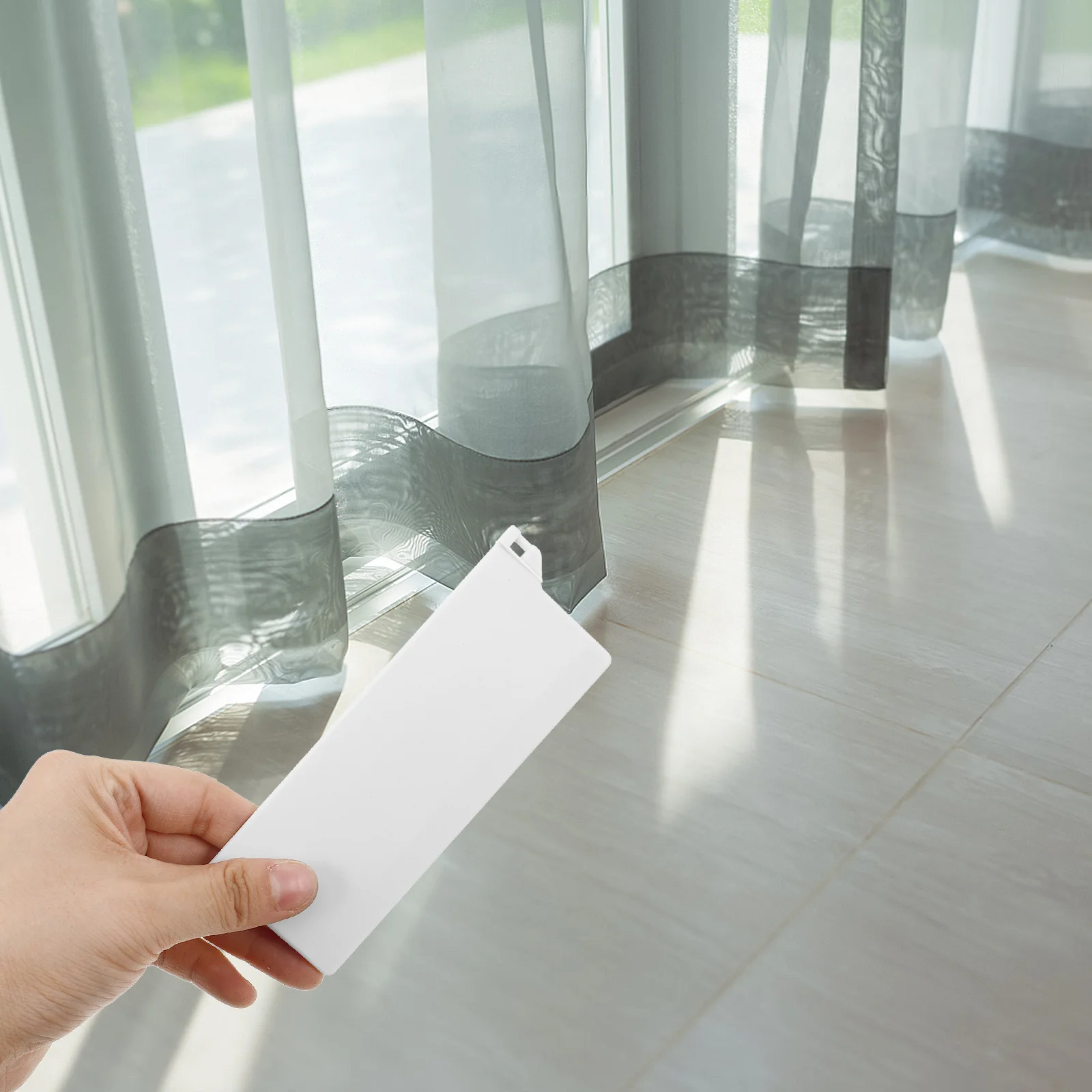 

10Pcs Window Blind Bottom Plates Vertical Blind Repair Kit Replacement Slats Blinds Accessories for Home Bathroom Window Blinds