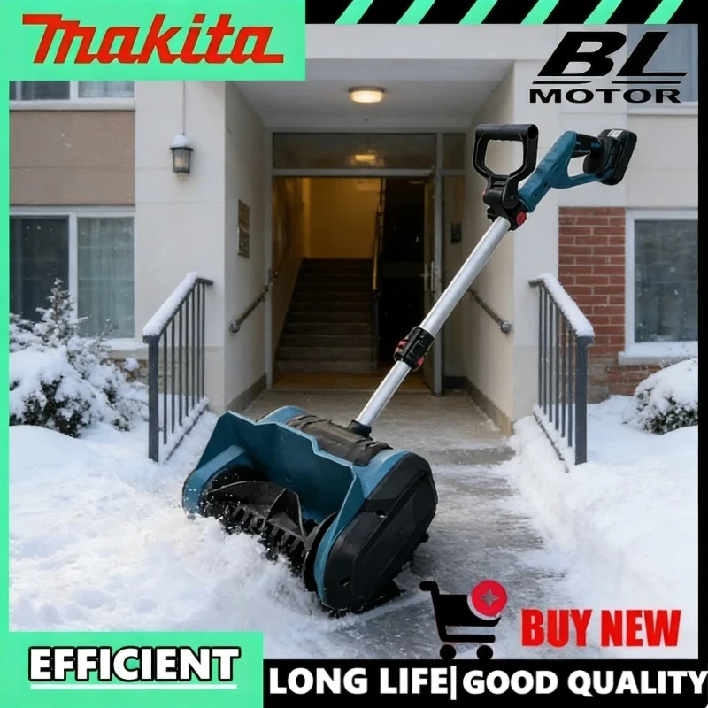 

Makita Cordless Snow Shovel Snow Blower Shovel Carbon Steel ABS Cold Resistant Safety for Patio For Makita Battery