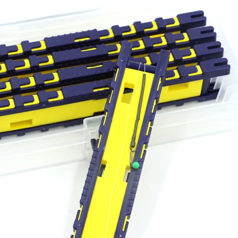 Organisateurs planche ligne Leader pêche, 5 pièces, organisateurs Snell avec boîte rangement