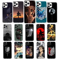 AK-3 Attack On Titan Levi Soft Case for Infinix Hot Smart Note 10 5 10i 10S 10T 11S 9 11 11S 6 7 Lite Play Pro