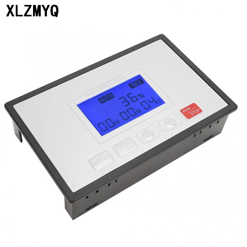 LCD Smart Digital Display Wireless Remote Control DC 10-55V 60A PWM DC Motor Speed Controller 0~100% Adjustable 12V 24V 36V 48V