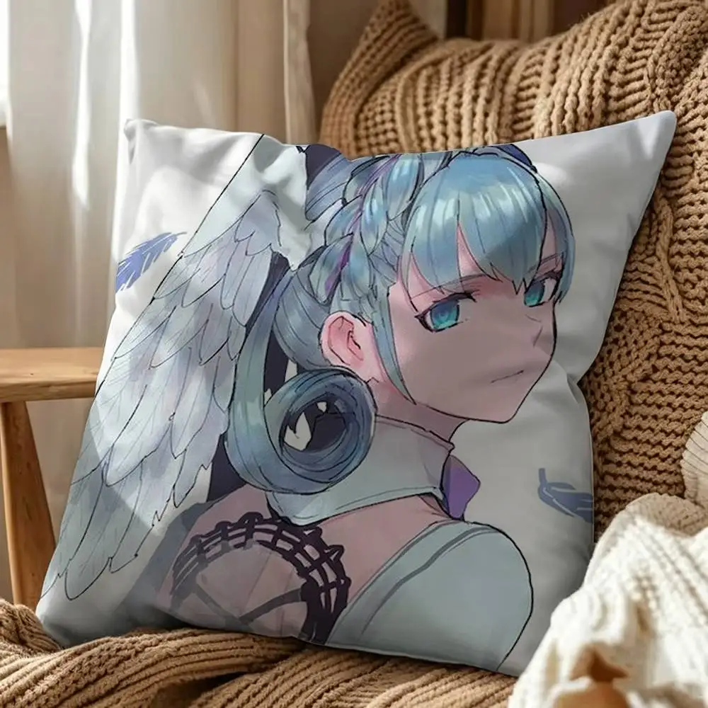 Game X-Xenoblade Chronicles Square Pillow Case Multi Sizes For Car Home Bedroom Decor Custom Valentine Gifts