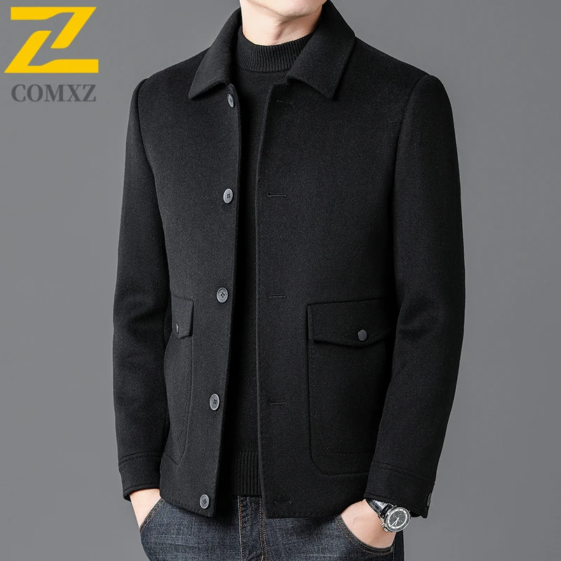 Winter Wool Overcoat Man 2025 Trendy Premium Windproof High Quality Jacket Classic Business Casual ​Comfortabl TrenchCoat