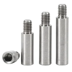 303 Stainless Steel Threaded Pillar M2 M2.5 M3 M4 M5 M6 Male to Female Round Standoff Spacer Single Head Column Screws Bolts
