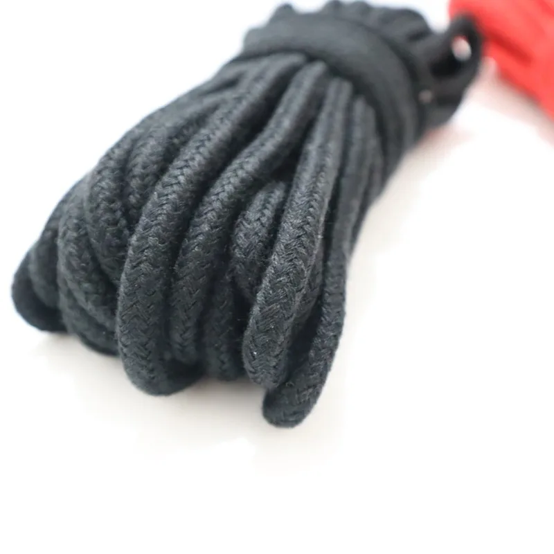 SM عبودية القطن حبل 10 النايلون متر مضفر ضبط النفس للأزواج اللعب BDSM الوثن لعبة الخاضعة التدريب الجنس التبعي #4