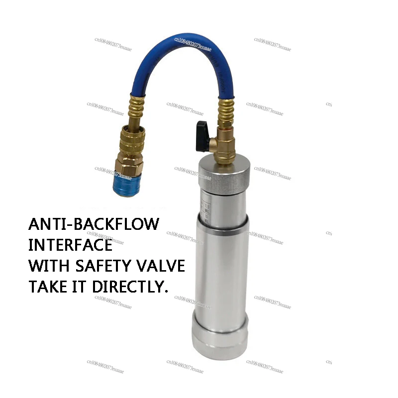 

Автомобильный кондиционер большой емкости, пневматический наполнитель для холодильного масла с трубкой для заправки жидкости, профессиональный инструмент для ремонта