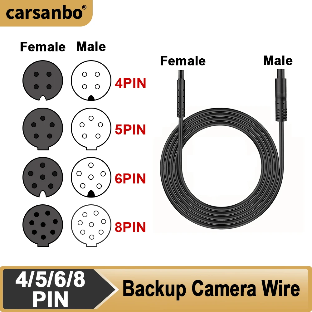 cabo-de-extensao-para-camera-de-re-carsanbo-com-conector-de-aviacao-de-4-5-6-e-8-pinos-macho-para-femea