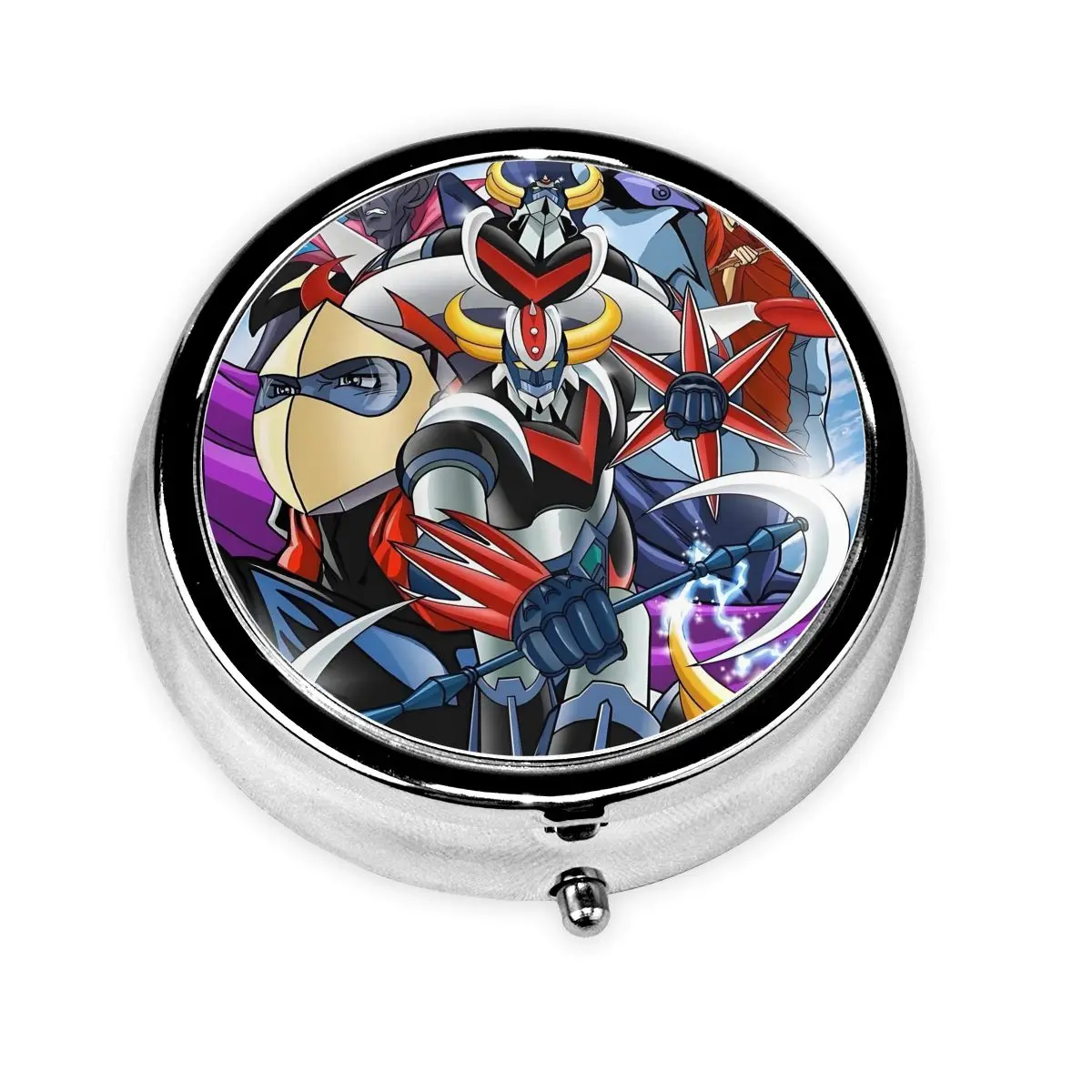 

G-Grendizeres мини портативный чехол для таблеток для кошелька аниме манга Goldrake чехол для хранения лекарств коробка для таблеток для путешествий
