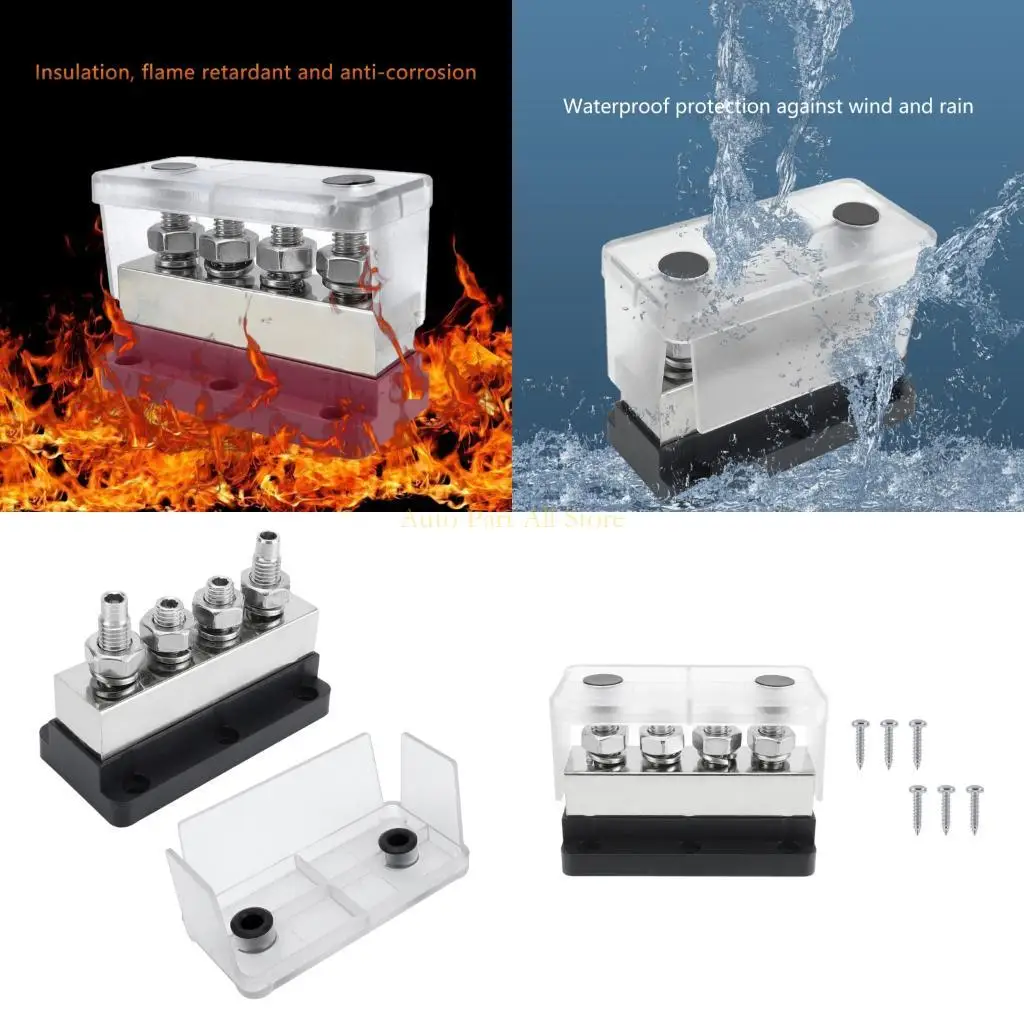 

J0MA 600A Никелированная медная автобусная бар