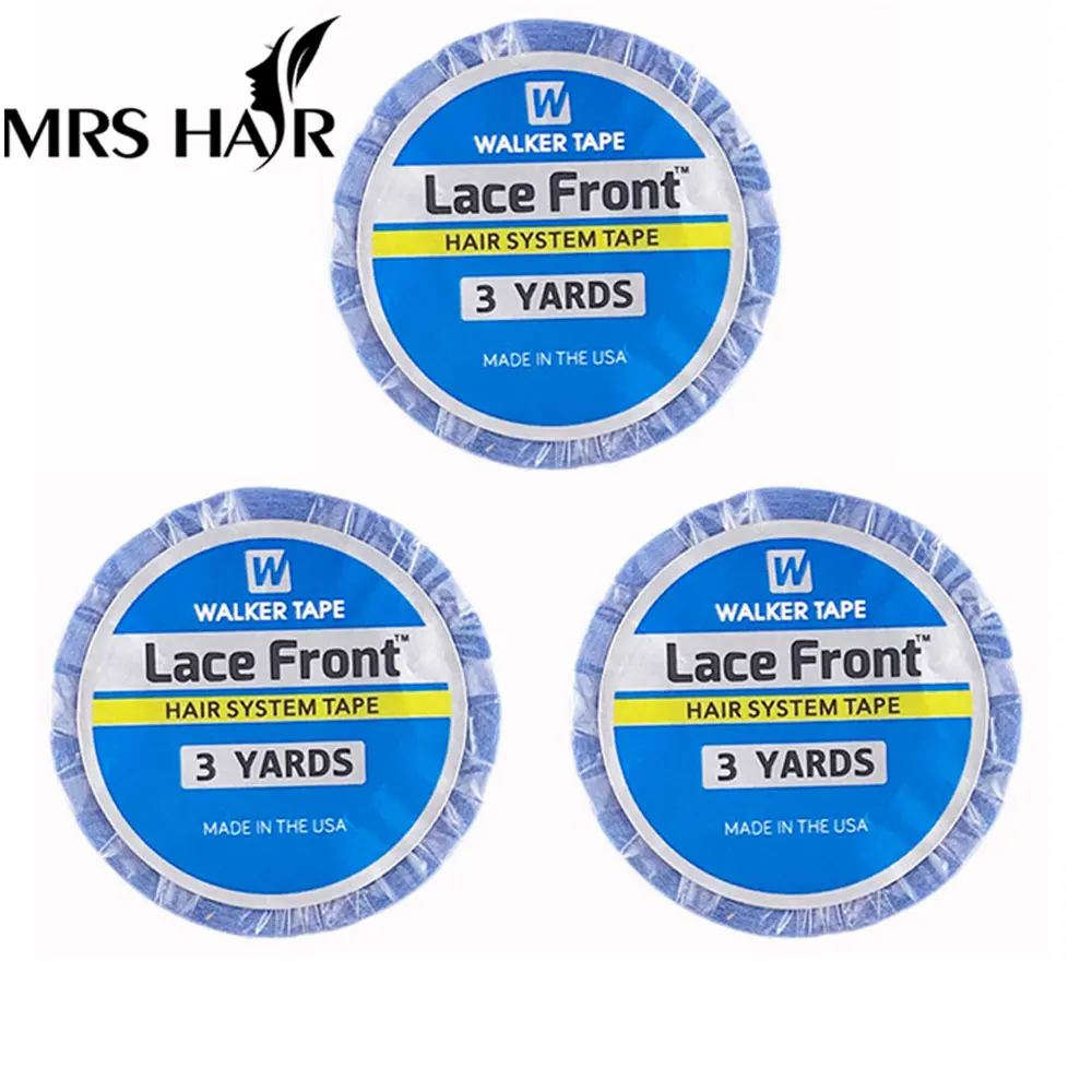 Wig glue for tape Hair Extension tape 3yard 0.8cm front lace wig glue Double-Sided Tape hair glue lace front tape glue adhesives