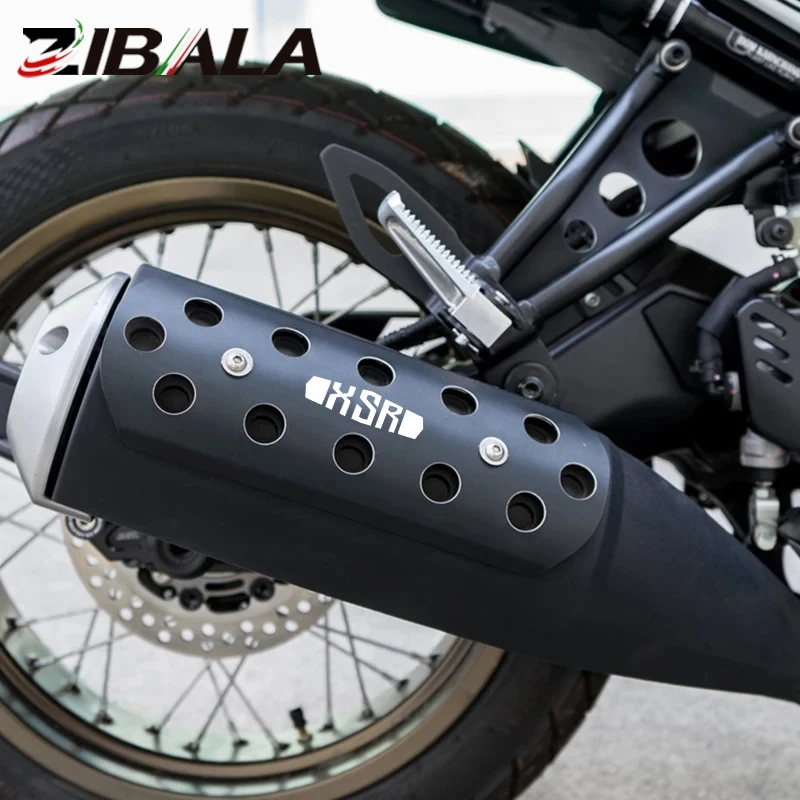 Heat Shield Cover XSR155 Motorcycle Accessories Aluminum Exhaust Muffler Pipe Crash Leg Protector For YAMAHA XSR 155 2019 2020