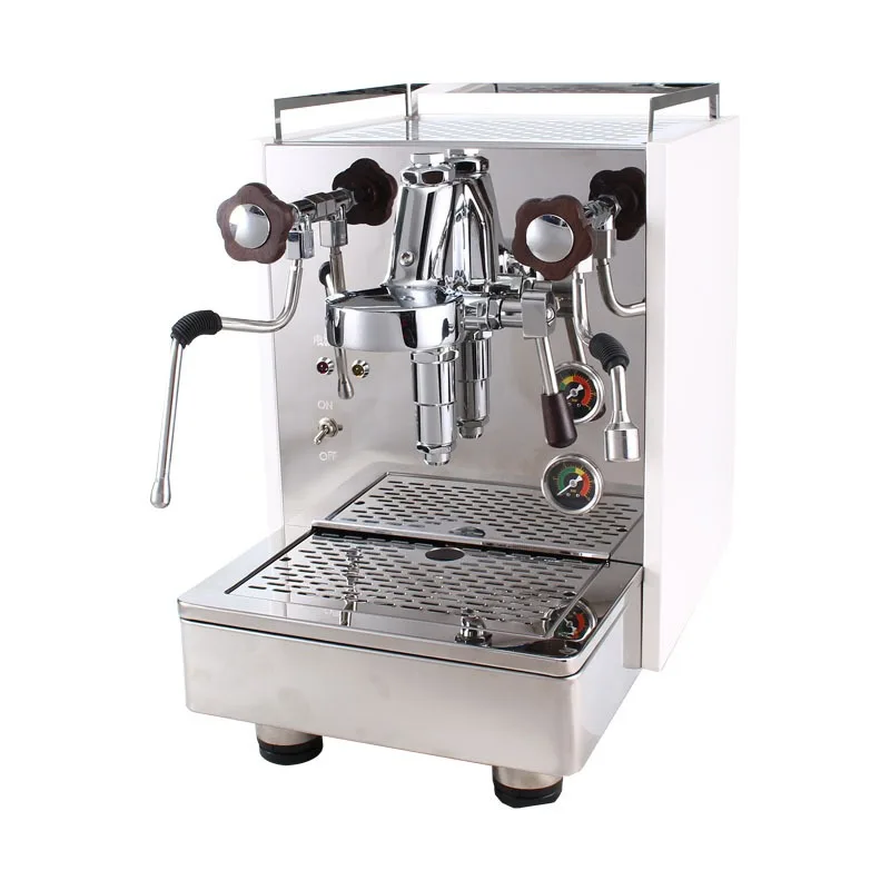 

Single head commercial professional Italian semi-automatic coffee machine E61 brewing head rotary pump 5L boiler external water