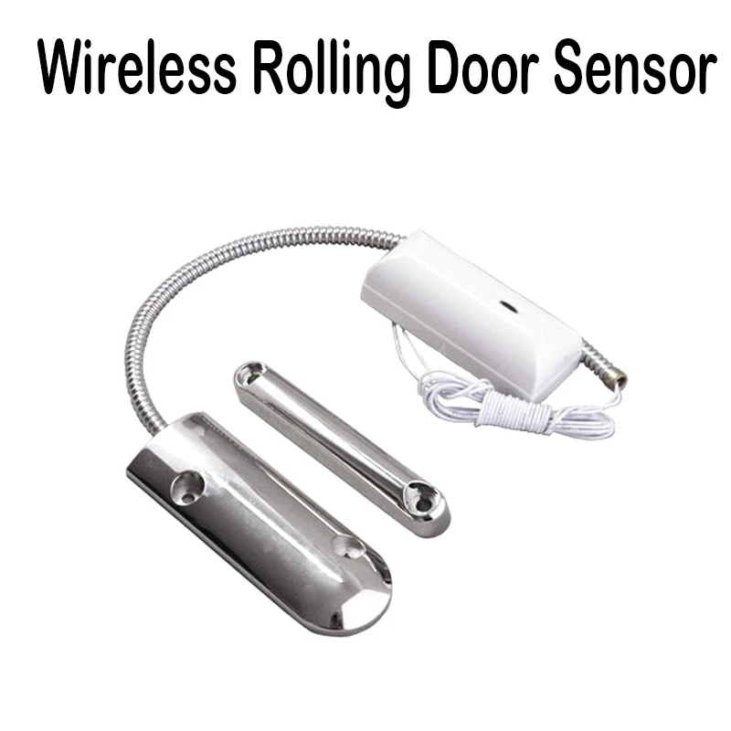 MD-212R Focus Rolling Shutter Door Sensor Magnetic Contact Switch 433MHz 868MHz with Metal Casing Wire for Focus Alarm System