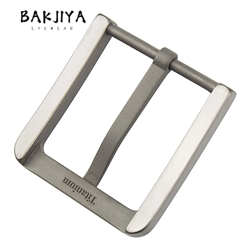 

1pc 36/38/40mm Solid Titanium Square Type Belt Buckle for Men 2025 Personality Pin Buckle Rustproof Durable Men Belt Accessories