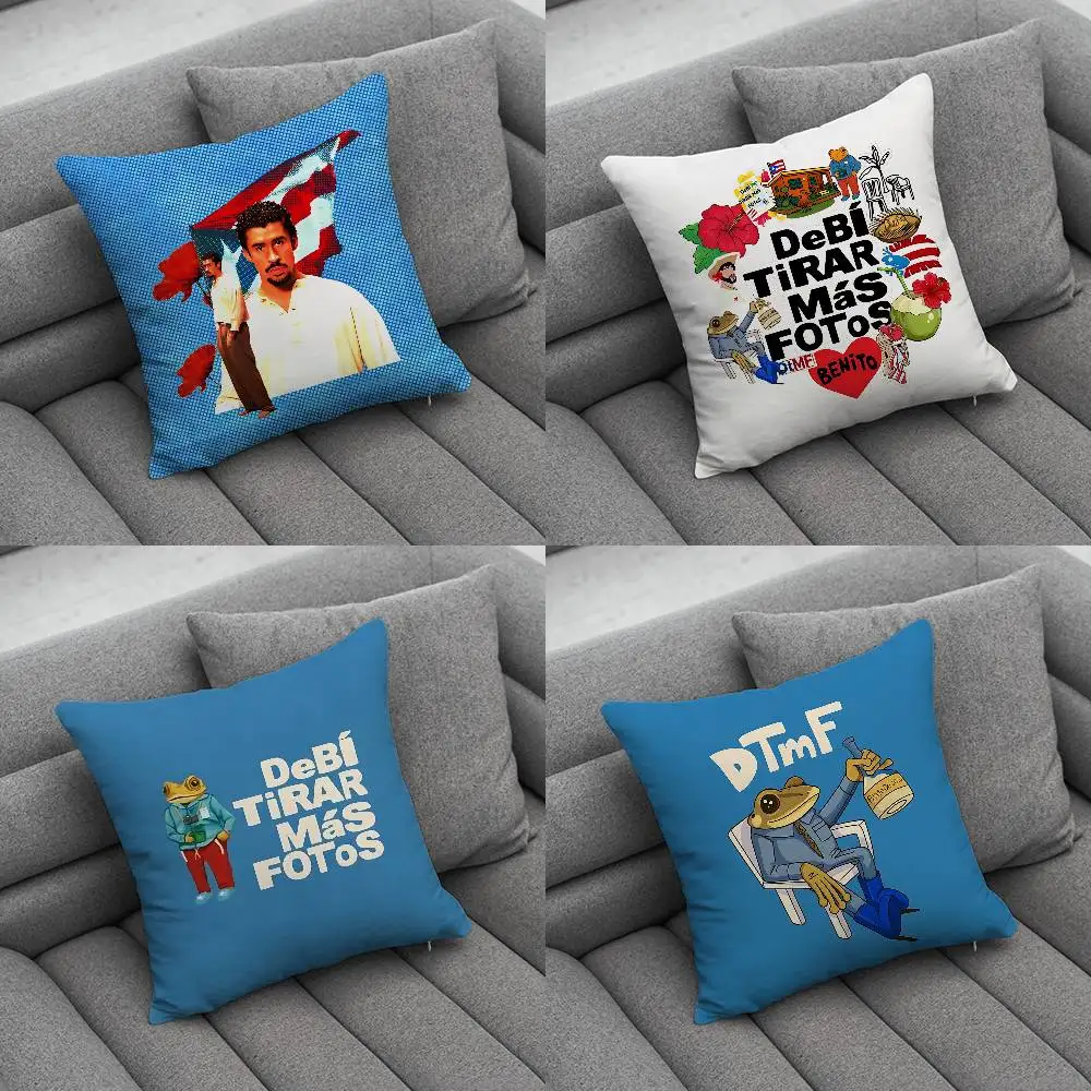 Debi Tirar Mas Fotos DTMF Print Pattern Sofa Cushion Cover Pillowcase Home Party Car Bedding
