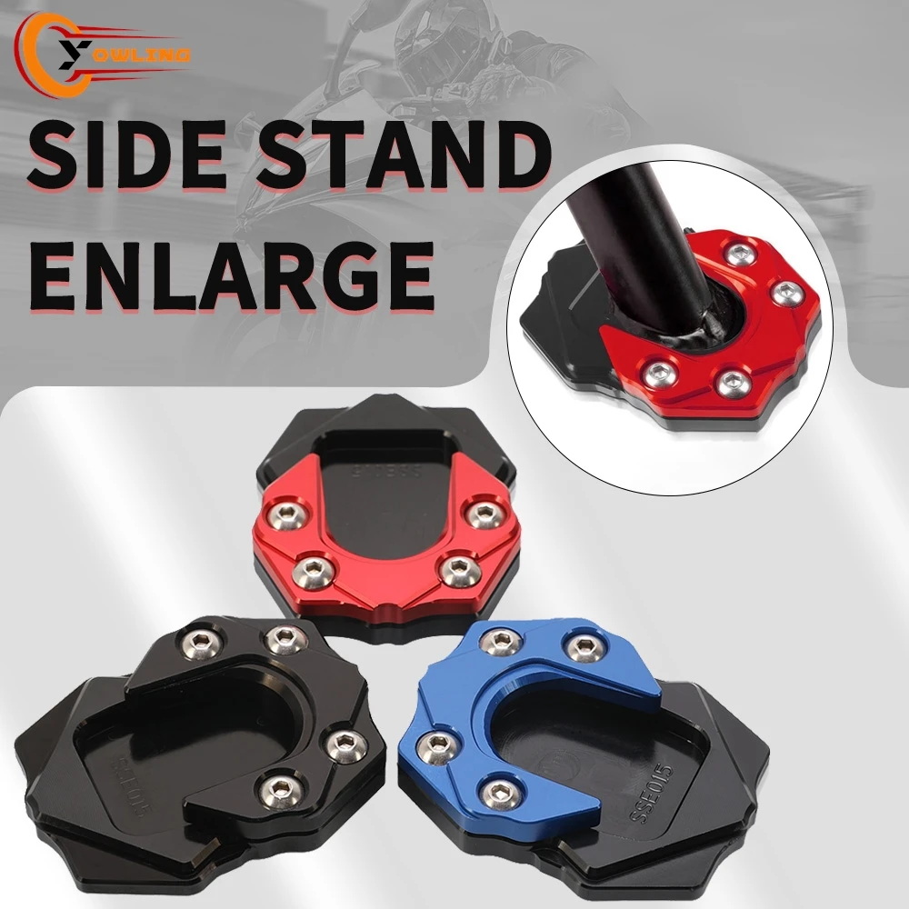 

Side Stand Pad Plate FOR GTS 125 IGET Super Sport 2019-2020 GTS 300 2010-2014 Motorcycle Kickstand Enlarger Support Extension