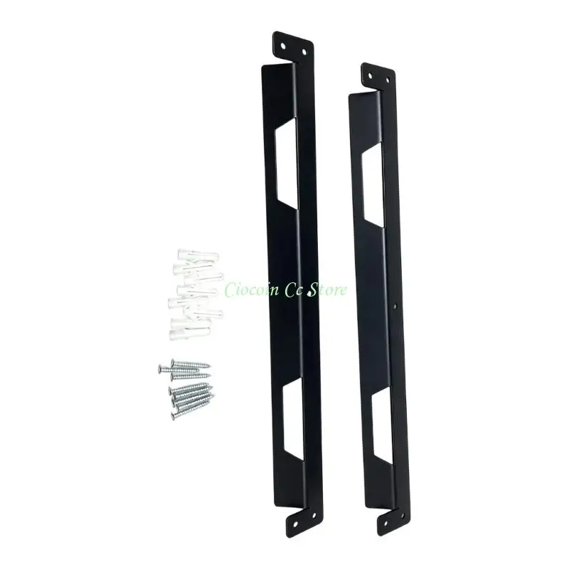 X90F Industrial Black Case Mounting Hardware 2 Pieces Metal Build