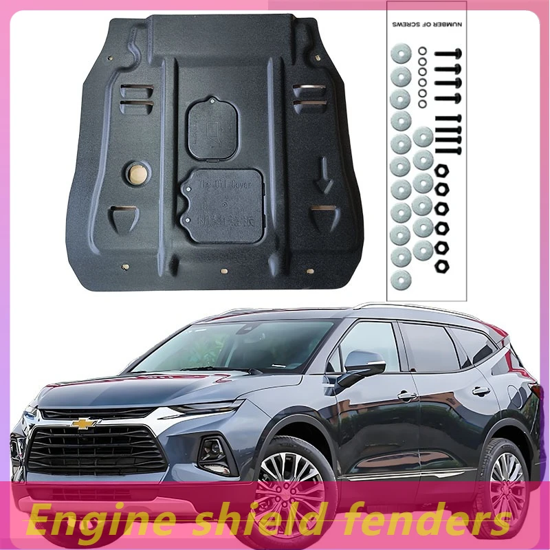 Protectores contra salpicaduras de motor Protector de motor Diseño reforzado impreso en 3D Antioxidación Ajuste perfecto para Chevrolet Blazer 2020-2023
