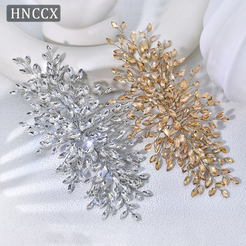 

YouLaPan Glamorous Shiny Women Hair Accessories Elegant Bridal Wedding Rhinestone Hair Accessories Party Prom Headpiece HP966