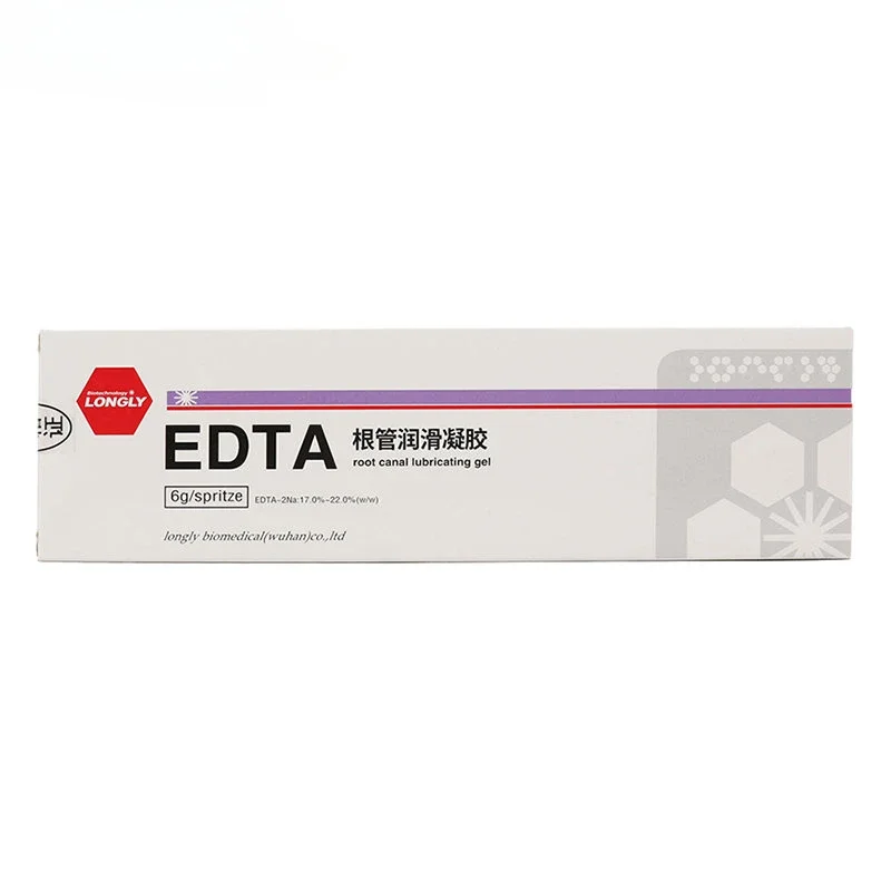 Oral Root Tube EDTA Gel 6g: Dental Lubricant and Flushing Agent for Cavity Canal Enlargement, Rinse, Rubbing Efficient Treatment