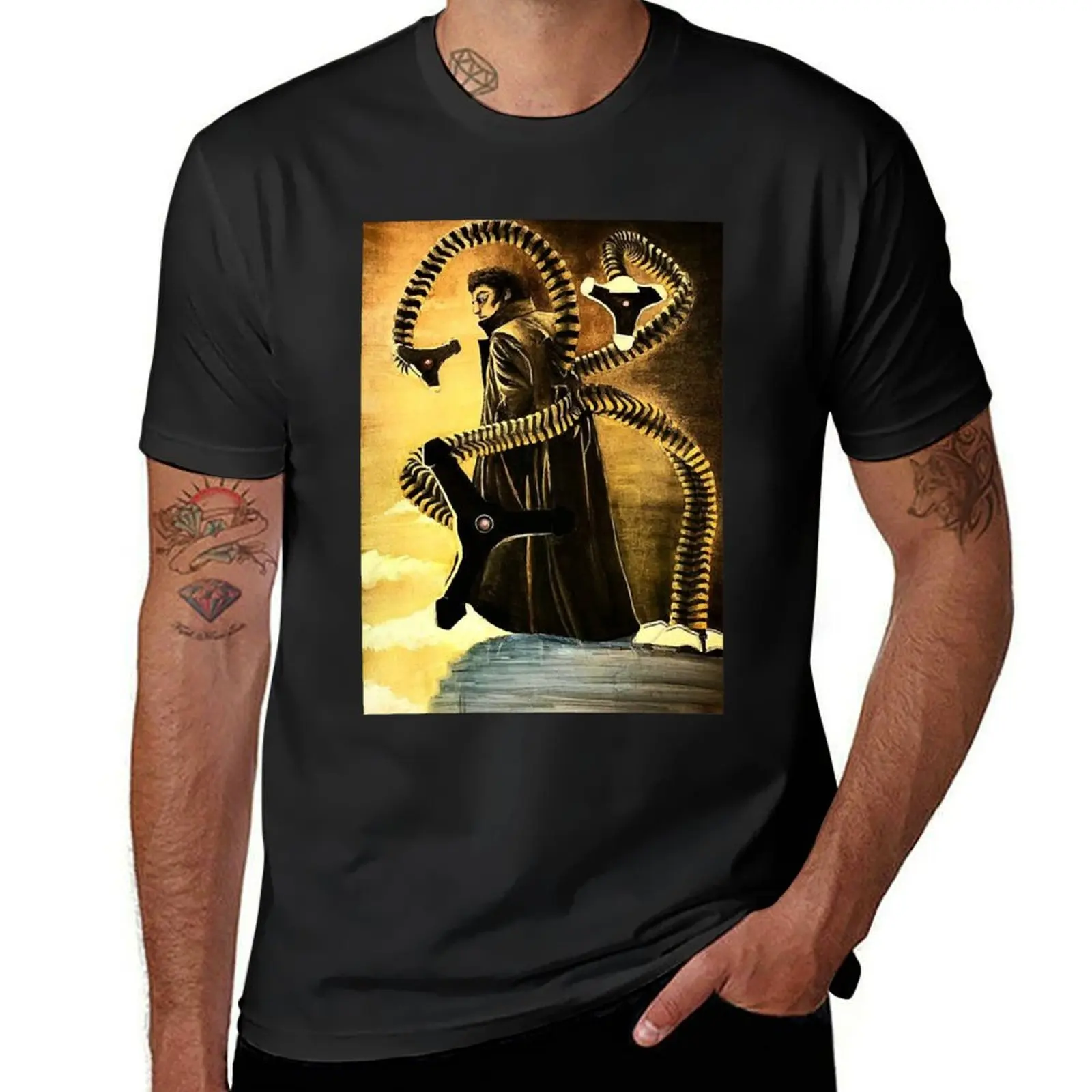 

Gifts For Men Dr Octopus Gift For Music Fans T-Shirt quick-drying summer tops cute tops new edition mens funny t shirts