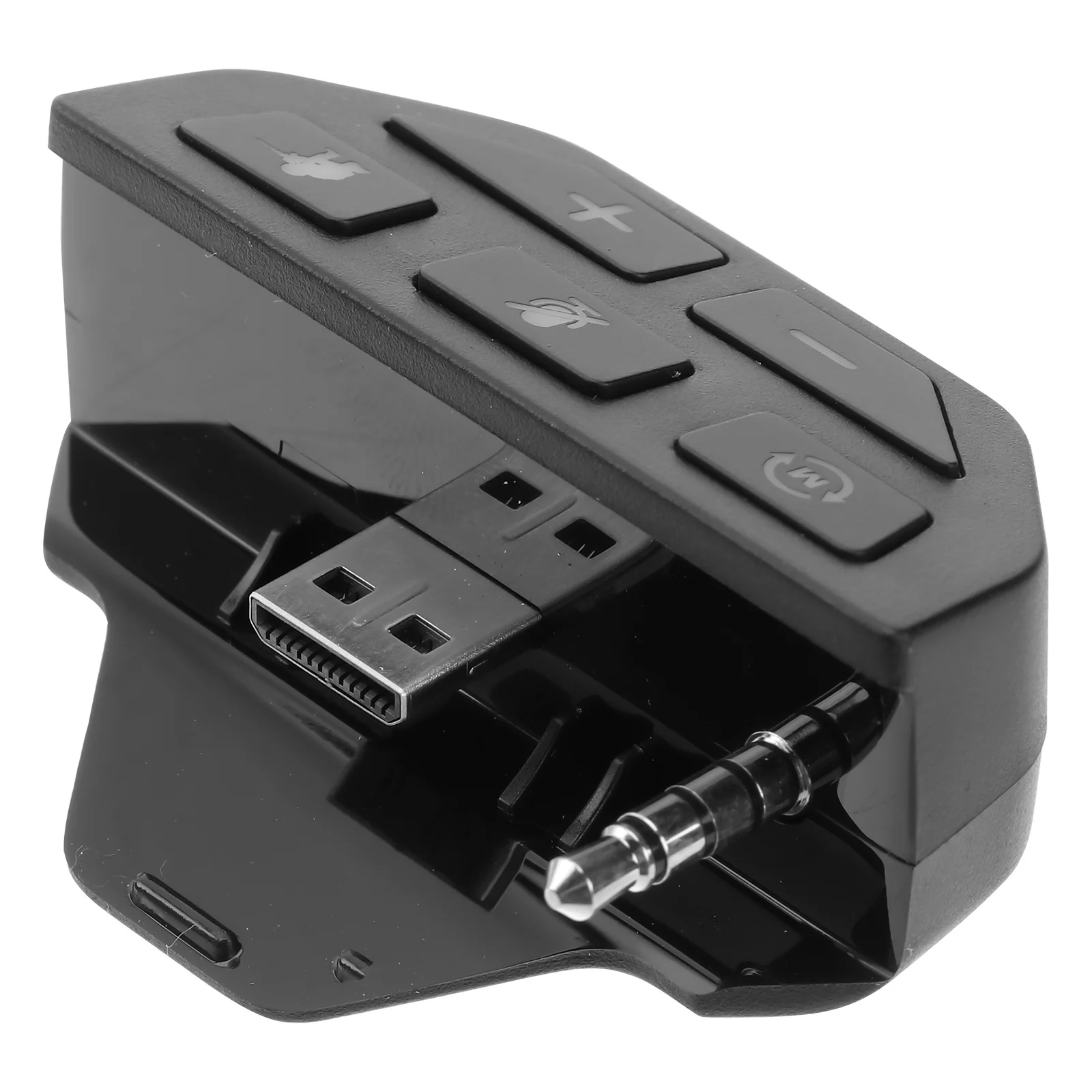 

Headset Adapter One Stereo Headphone Audio Plug Play Gaming With Headset Adapter For Game Use 3.5Mm