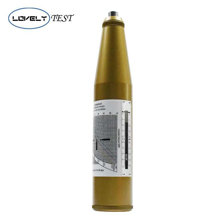 Probador de rebote de hormigón, máquina electrónica de trabajo de medición de compresión de 220V, garantía de 1 año