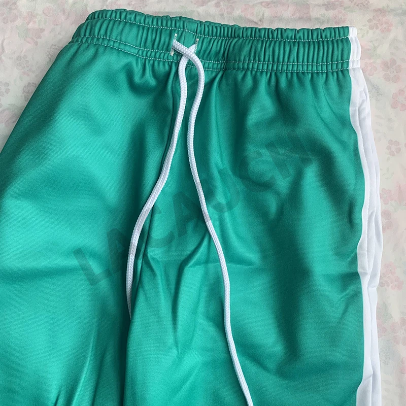 كالاماري ألعاب لاعب تأثيري حلي كوريا تمويه الرجال البدلة لفريق الأزرق الرياضة البلوز هالوين كرنفال حفلة زي