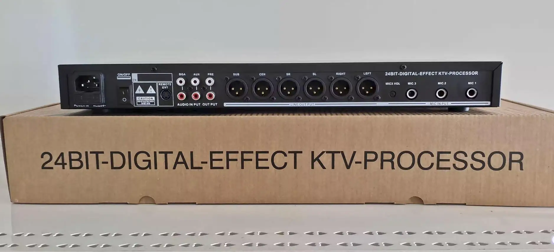 RMP3500k Professional Microphone 24bit-digital-effect KTV processor PC Computer Debugging Preamplifier Digital Processing