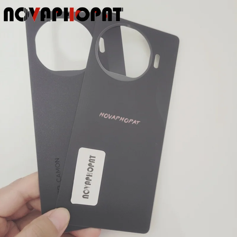 Novaphopat For Tecno Camon 30 4G CL6 CL6k Battery Door Cover Rear Case Back Housing