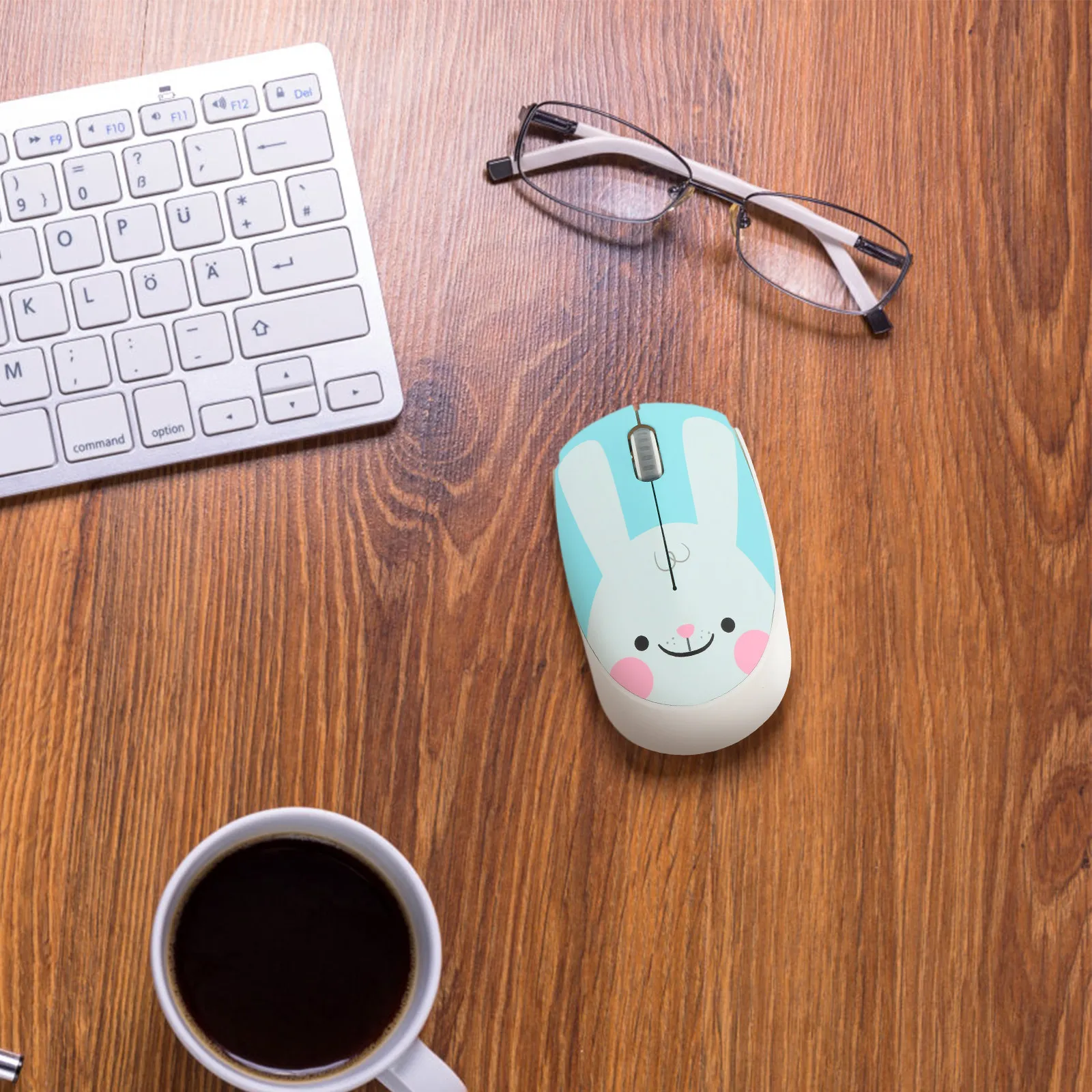 

2.4g Wireless Optical Mouse Silent Mute Technology Ergonomic Shape Lightweight Portable for Laptop Desktop Notebook Pc Home