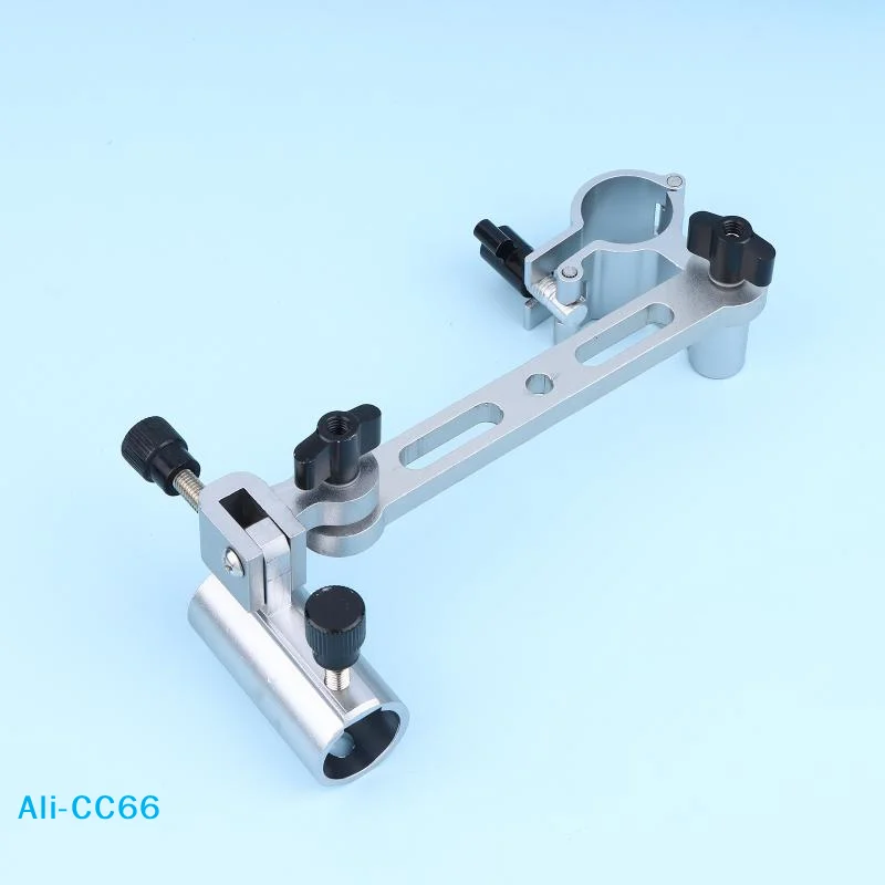 【C】Drehbarer Angelrutenhalter aus Aluminiumlegierung, verlängerter, verstellbarer Rutenverbinder im europäischen Stil, Stuhlmontage