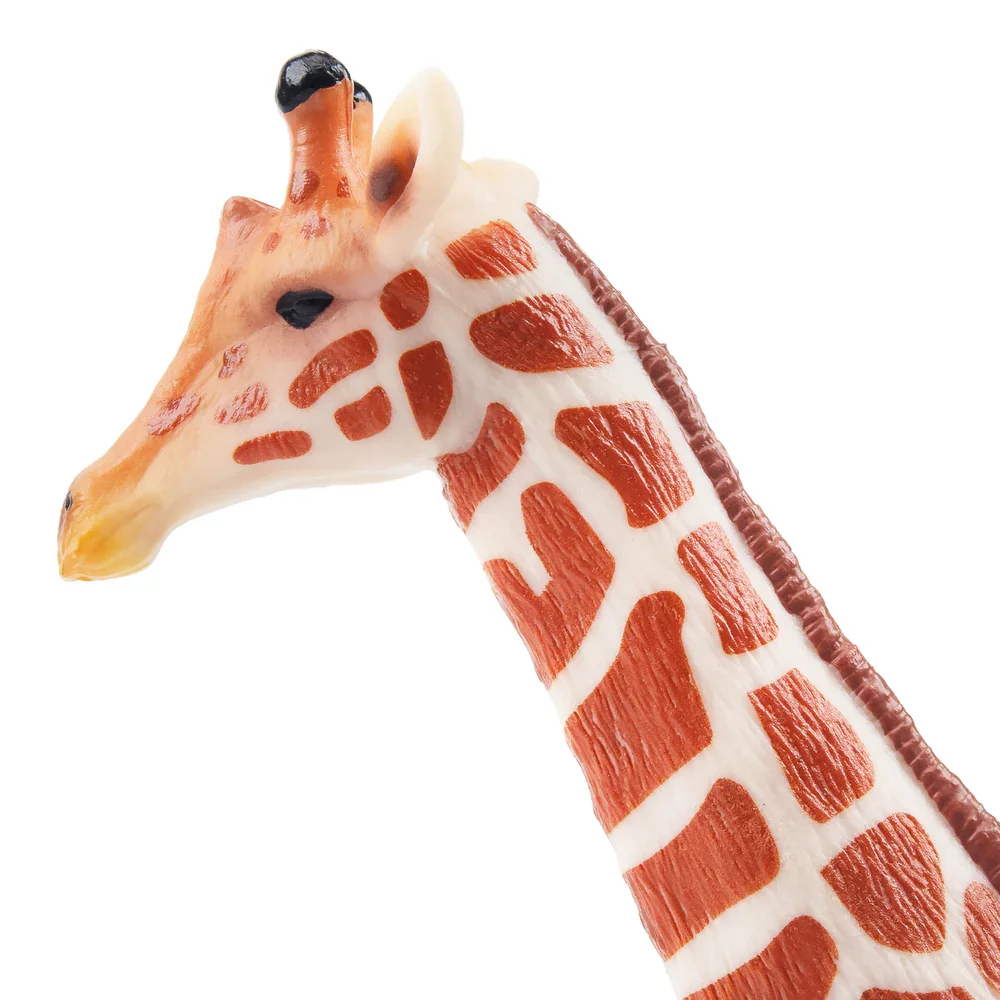 Toymany Simulazione Giraffa Fauna Selvatica Modello Animale Giocattolo Mini Figure Bambole Action Figurine Giocattoli Regalo per Bambini Decorazione Torta