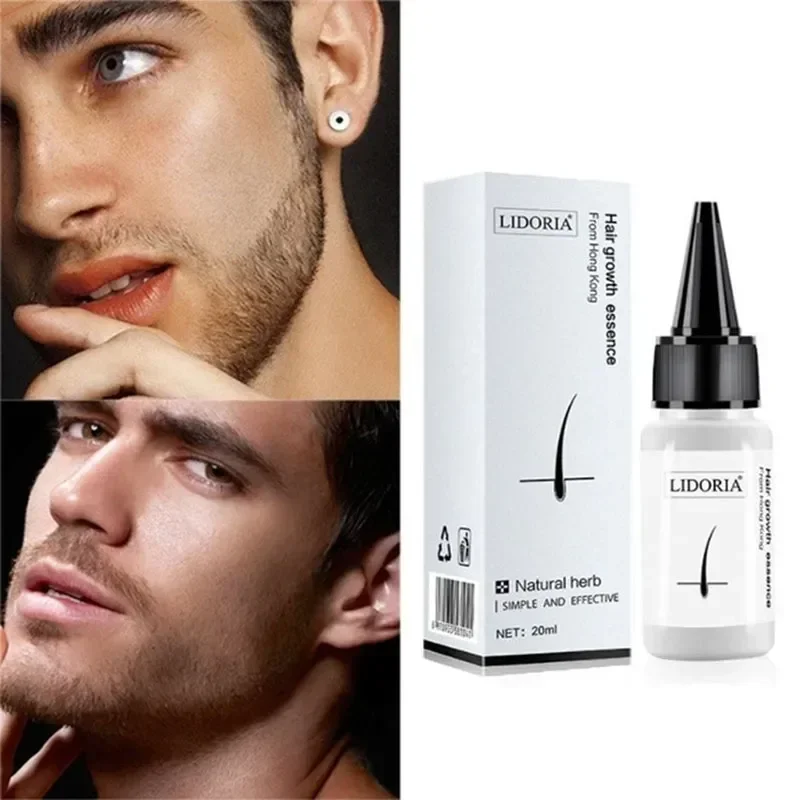 Fast Hair Growth Serum Beard Oil Axillary and Chest Hair Regrowth Fluid Longer Thicker Preventing alopecia Anti-Hair Loss