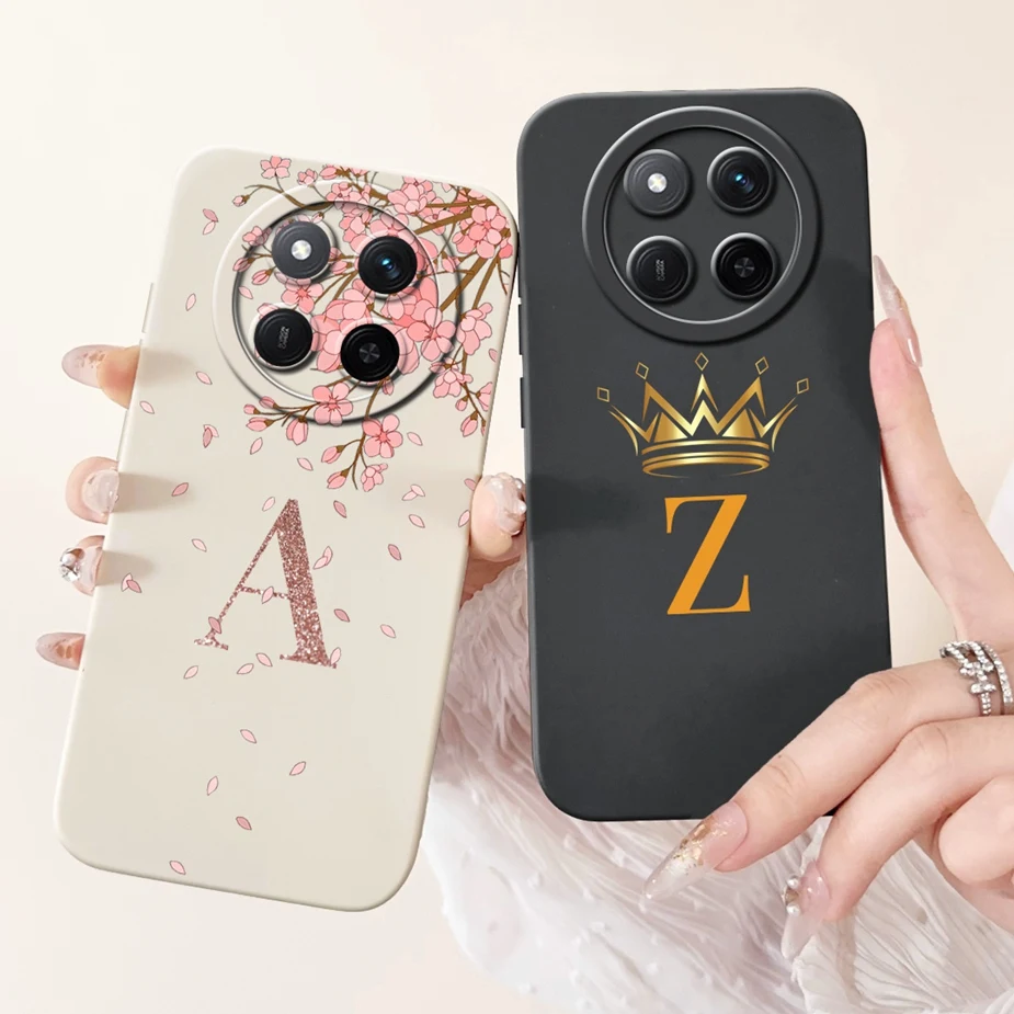 For Honor X9C Case Honor X60 Pro BRP-AN00 Cute Crown Letters Cover Soft TPU Phone Case For Honor X60 Pro HonorX60 HonorX9C Shell