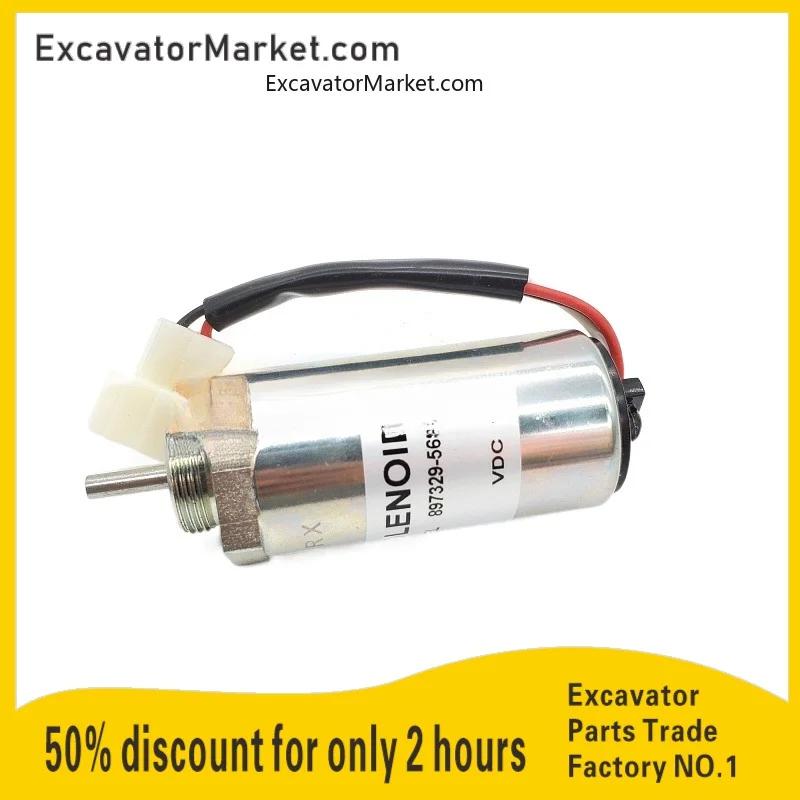 

For Hitachi Zax55/70kobelco75-8 Flameout Switch Oil Cut-off Valve Flameout Valve Quality Excavator Parts Excavator Accessories