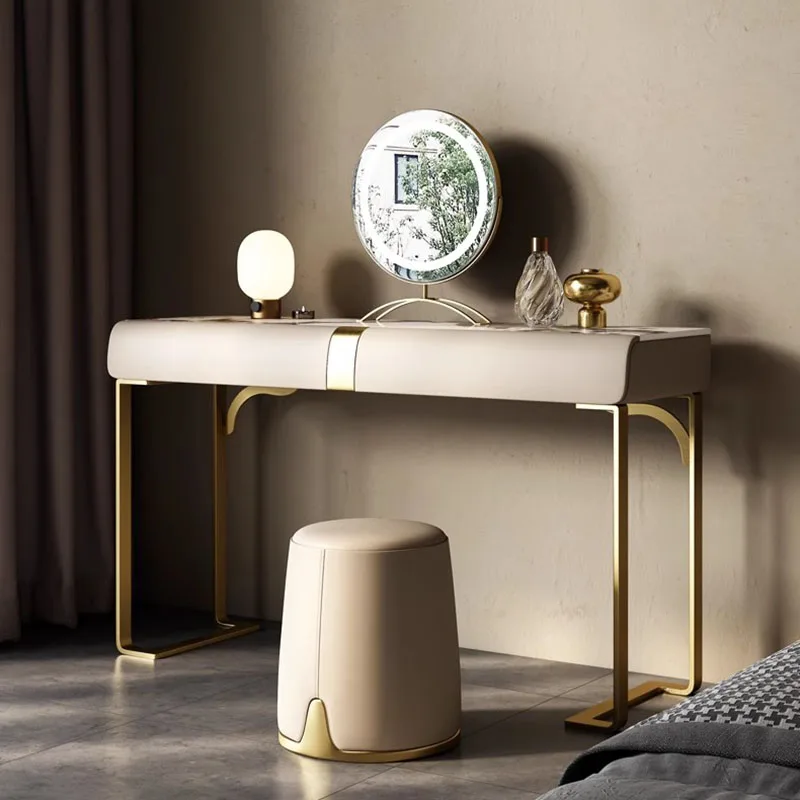 

Drawer Luxury Dressing Table Mirror Organizer Luxury Bedroom Dressing Table Makeup Nordic Tocador De Maquillaje Furniture