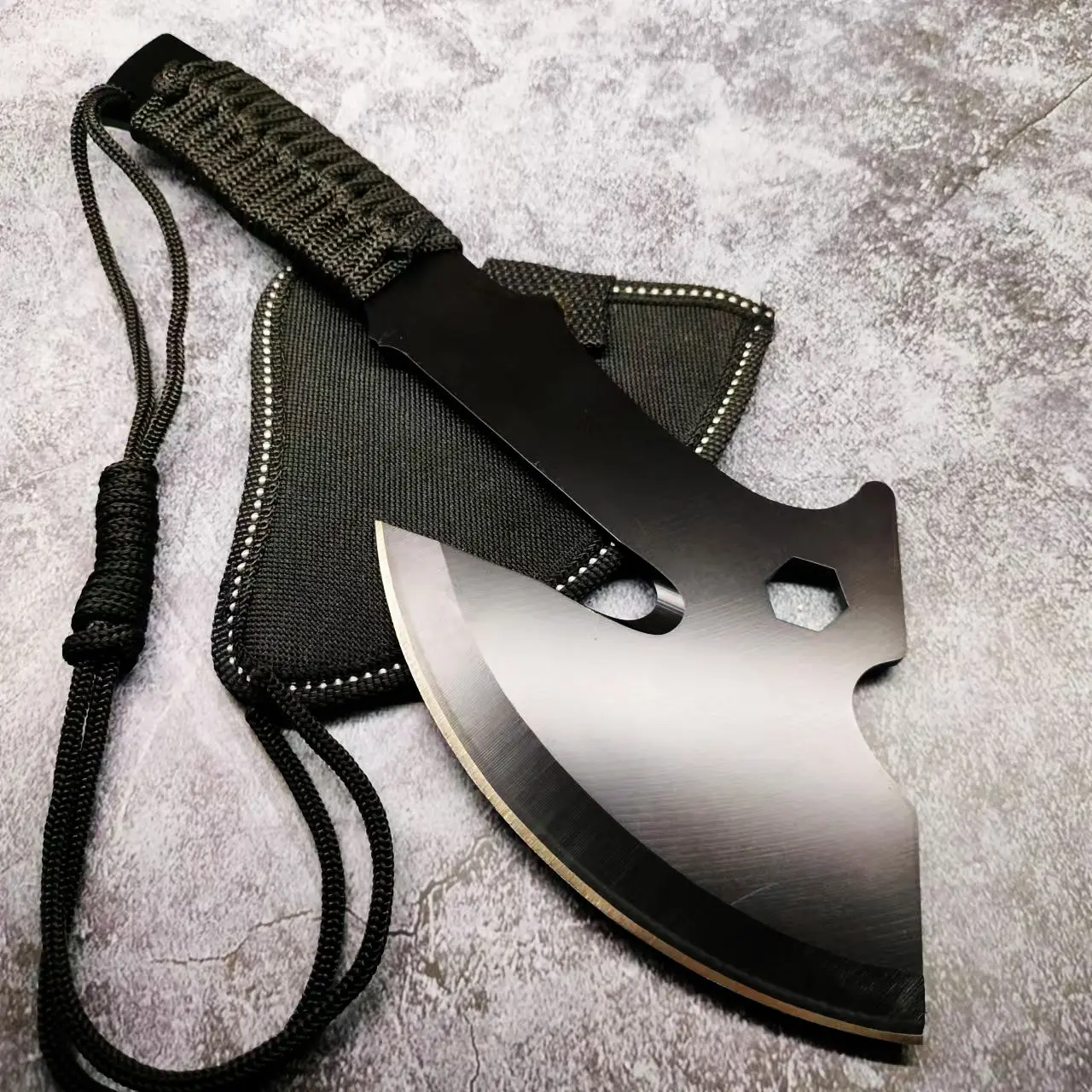 

Outdoor mountain camping mini hand axe multifunctional self-defense engineer axe fire fighting axe vehicle mounted