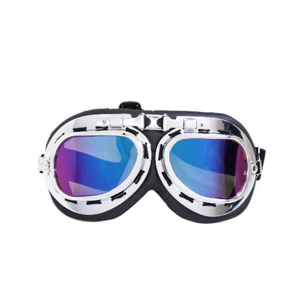 

RAF Pilot Style Motorcycle Biker Bike Biker Motocross ATV Scooter Cruisers Chopper Sun UV Goggles (Colorful