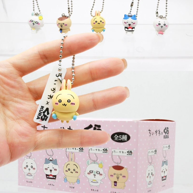 Mainan Kotak Misteri Hachi Usagi, Figur Anime Lucu dan Imut, Liontin Boneka, Koleksi Dekorasi, Hadiah untuk Anak-Anak