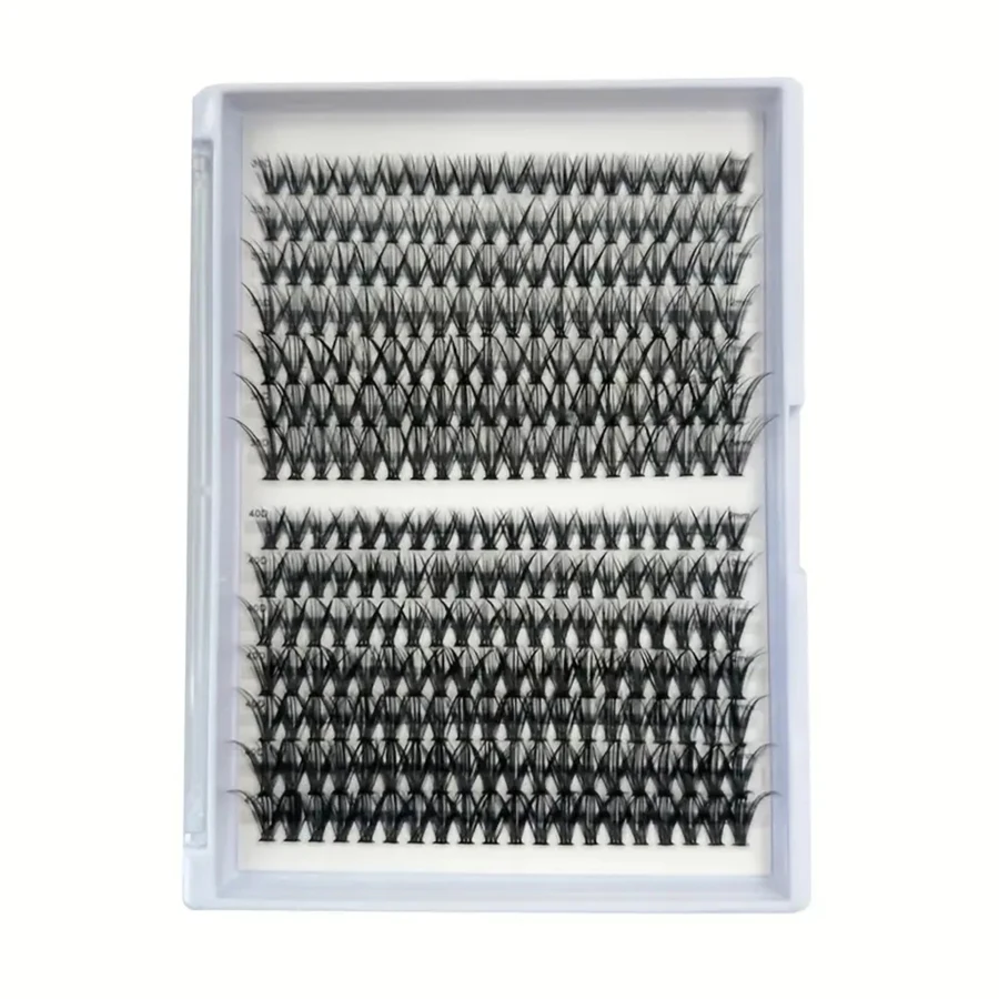 280 클러스터 혼합 천연 속눈썹 연장 3D 풍성한 개인 속눈썹 클러스터 메이크업 도구, 쉽게 눈매를 돋보이게 합니다
