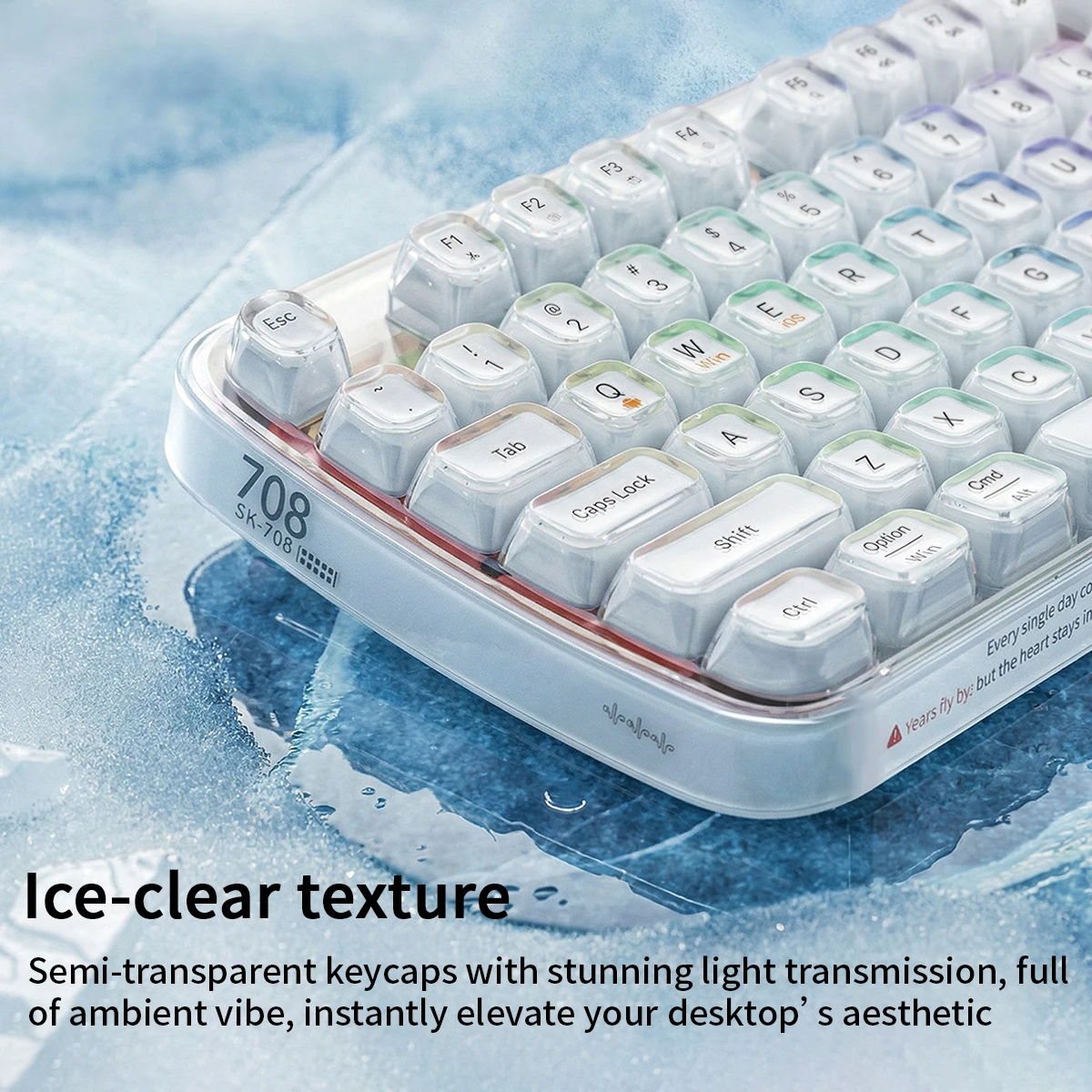 Tastiera a Membrana Trasparent - Keyboard Gaming Transparent recensione e prezzo