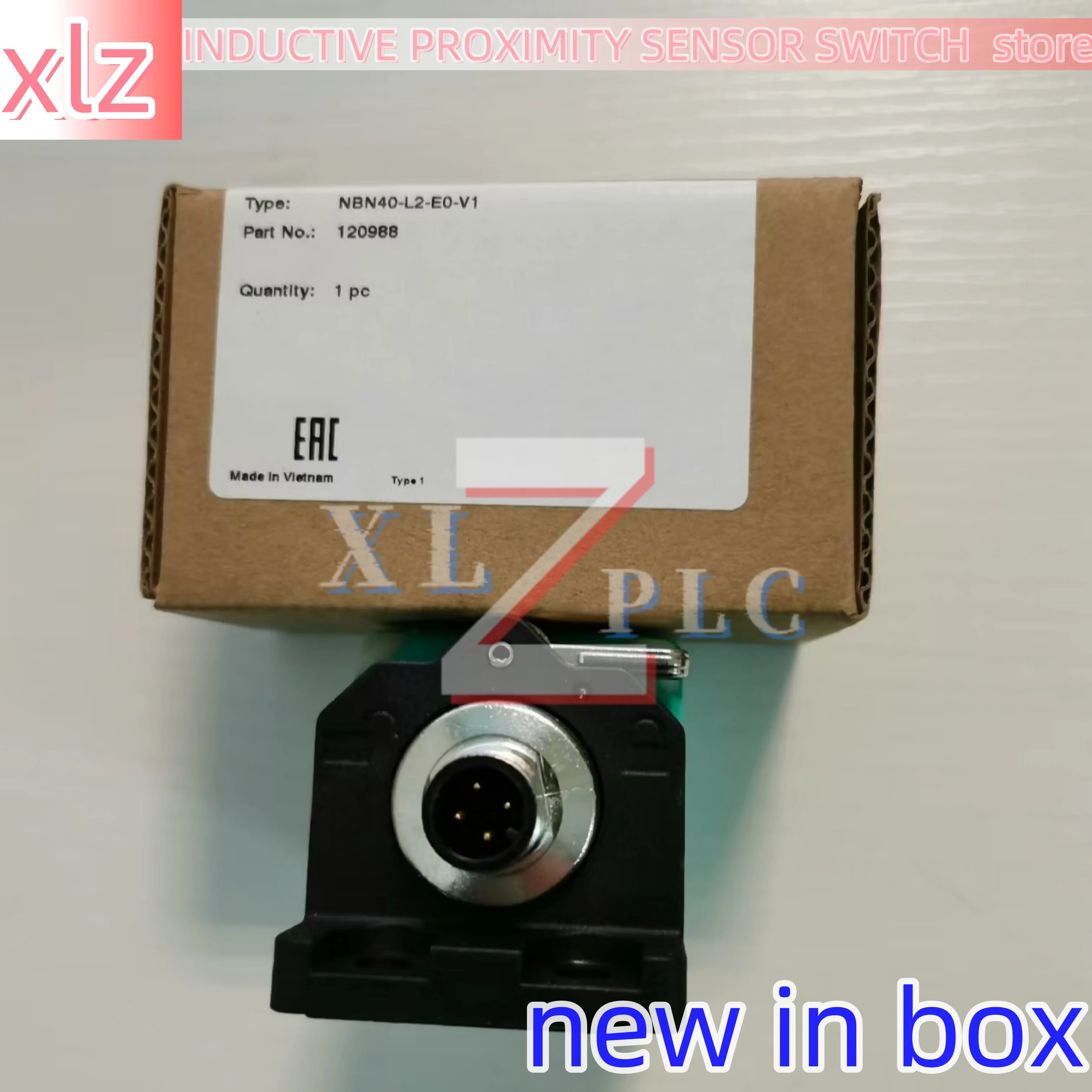 INTERRUTTORE SENSORE DI PROSSIMITÀ INDUTTIVO nuovo in stock NBN40-L2-E0-V1 NBN40-L2-E2-V1