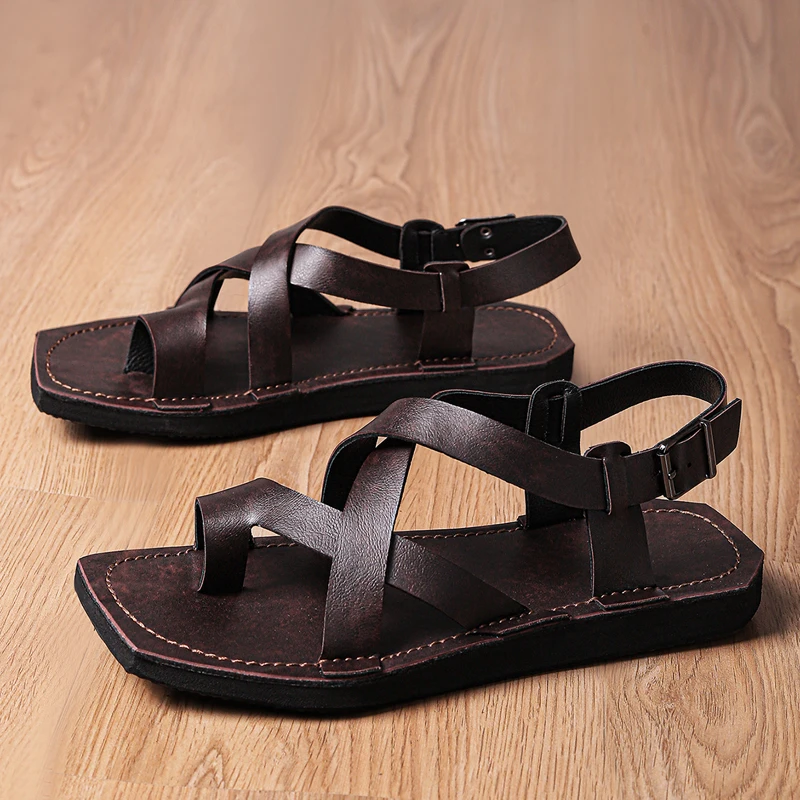 2026 Men'S Summer Casual Sandals Classic Clip Toe Flip Flops Outdoor Walking And Water Wading Slippers Suitable For Beach Play