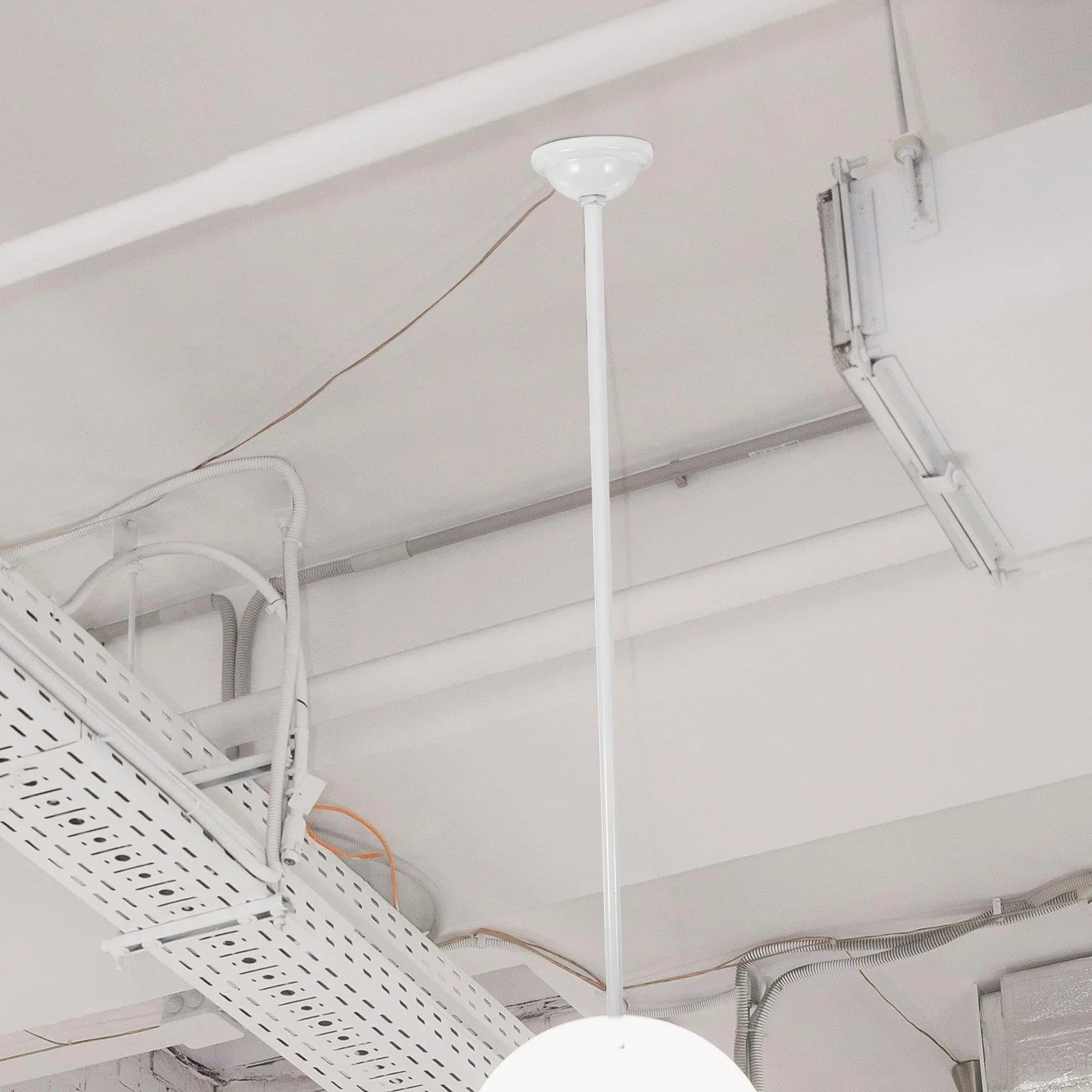 Fluorescent Lamp Boom Lighting Fixture Stems Downrods for Lights Poles outside Downswing