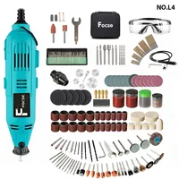 FOCSE 180W Electric Drill Dremel Grinder Mini Polishing Machines With Grinding Accessories Set Electric Rotary Tool Mini Drill